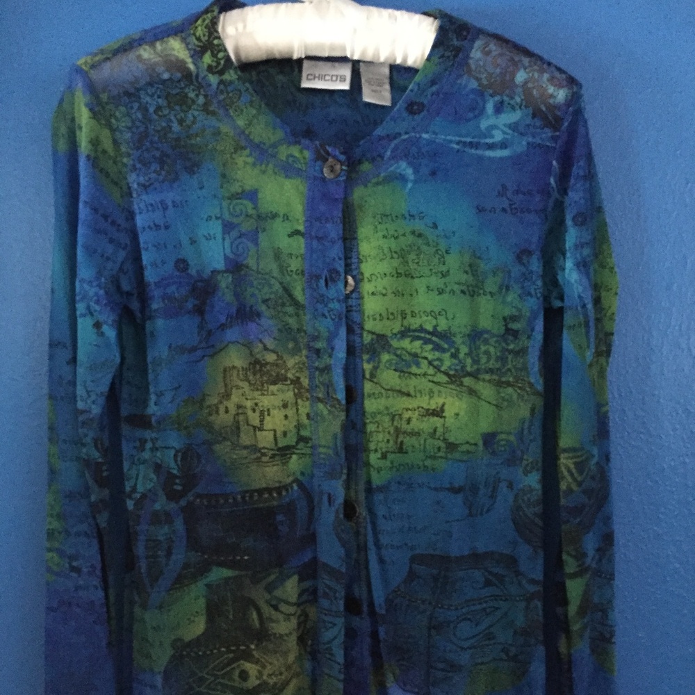 🎈BIG PRICE DROP - Chico's long sleeve top
